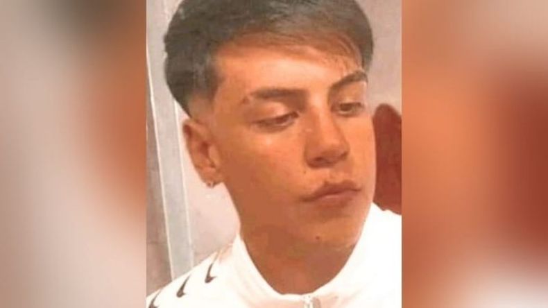 Thiago Lezcano tiene 16 años y fue atropellado cuando circulaba en su moto. .