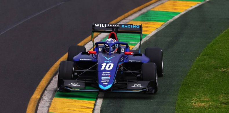 Franco Colapinto realizó su mejor vuelta en 1’27”854.