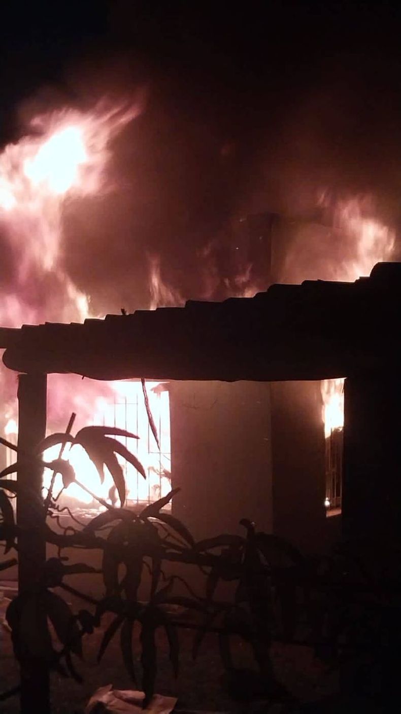 Fuego en el Hogar de Niños del Milagro.