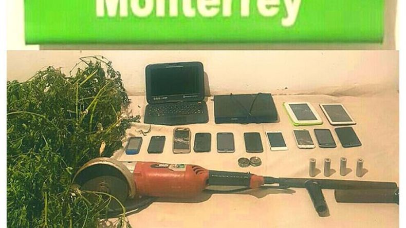 BOTÍN. Los elementos incautados a la banda..
