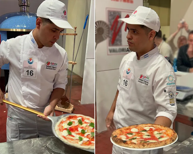 El maestro Ezequiel Ortigoza se destacó entre 92 competidores. (Infocielo).