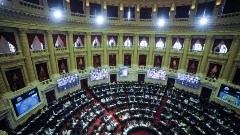 PARATE. Las tensiones políticas vuelven a frenar a la Cámara de Diputados. .