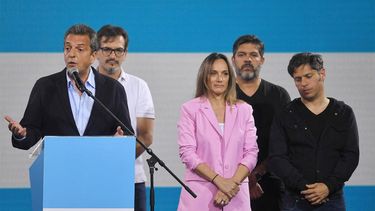 Sergio Massa reconoció la derrota pasadas las 20.&nbsp;