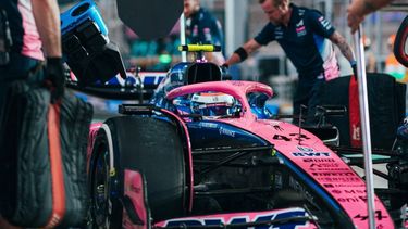 Franco Colapinto penó desde el fondo con su Alpine en la Sprint de Qatar. Franco Colapinto penó desde el fondo con su Alpine en la Sprint de Qatar.