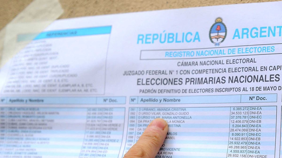 Ya Está Disponible El Padrón Electoral Definitivo Para Las Paso 2751