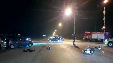 Protagonistas. El 41% de los siniestros fueron entre motos y autos. .