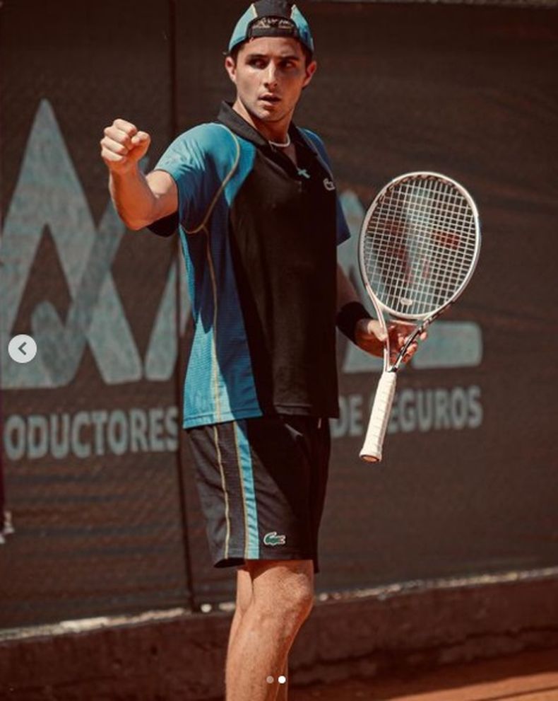 Santiago Rodríguez Taverna sacó magia de su derecha para avanzar en Barletta.