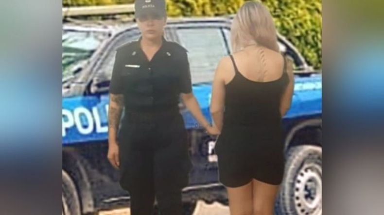 La mujer fue detenida en un allanamiento en su domicilio. Foto @pilaradiario.