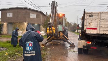 temporal: en pilar ya cayeron mas de 180 milimetros de agua