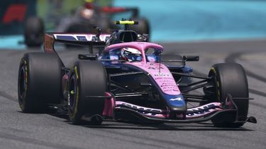 Colapinto y su A526 lograron la mejor performance en la F1. Colapinto y su A526 lograron la mejor performance en la F1.