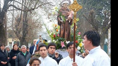 Derqui honrará a su patrono, San Antonio de Padua..