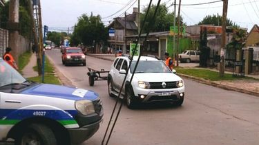 Cinco personas fueron detenidas en un operativo de control