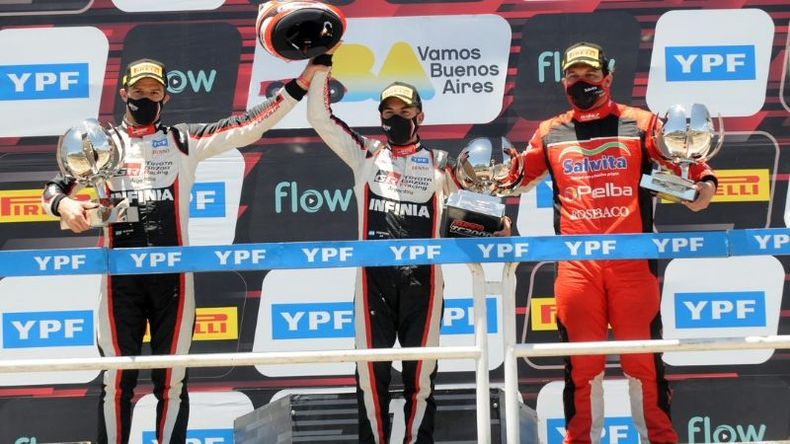 SEXTO. Con el Ford, Perlo corrió tres fechas del certamen..