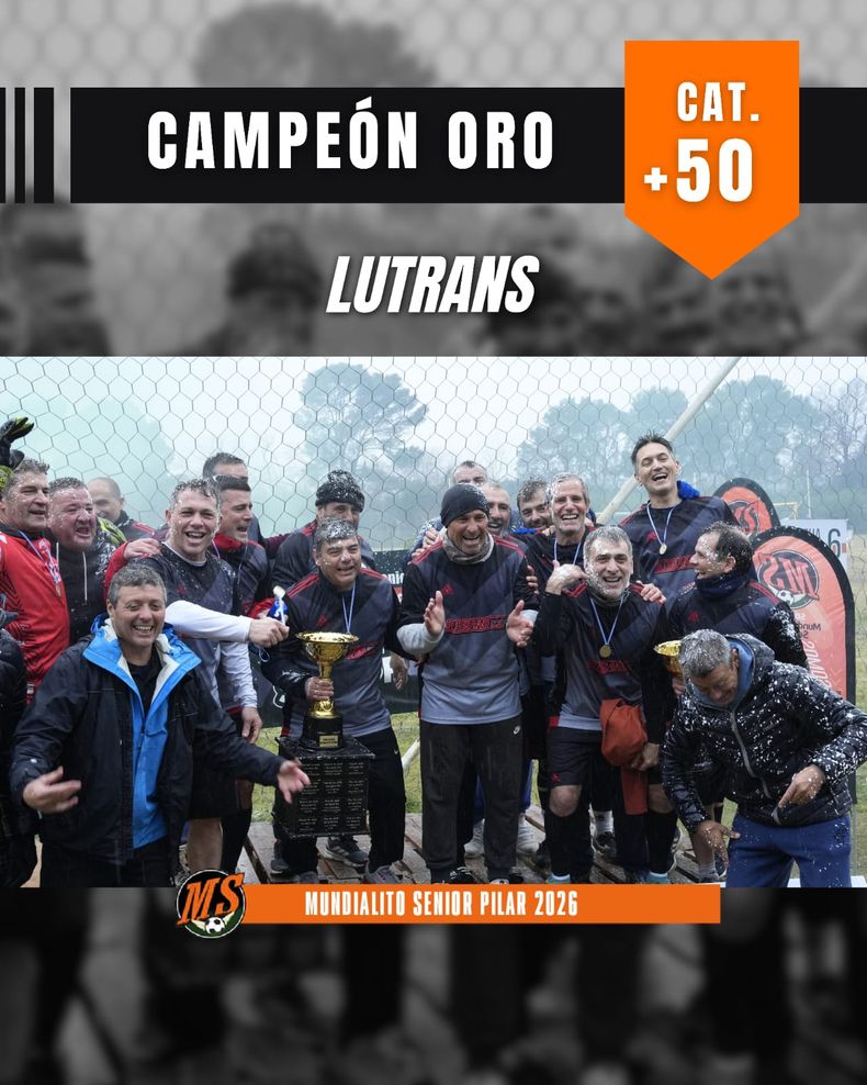 Mundialito Lutrans +50 Copa Oro
