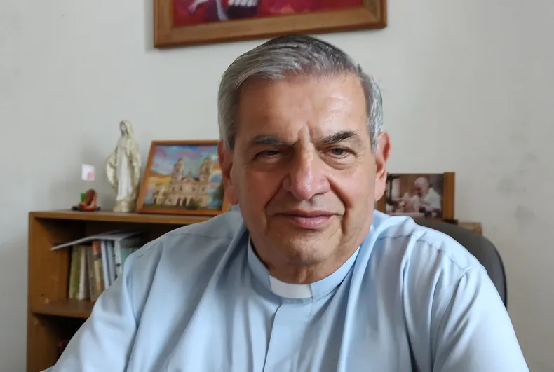 Jorge Ritacco, párroco de Pilar.&nbsp;