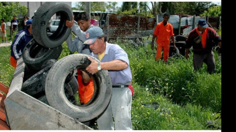 El descacharrado es clave para evitar la proliferación del mosquito..