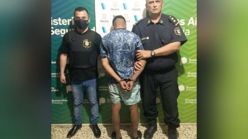 El presunto autor material fue detenido en las inmediaciones de la estación de Pablo Nogués. .