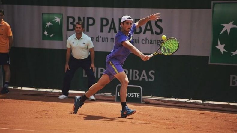 El Duke está a un partido de meterse en el cuadro principal de Roland Garros. .