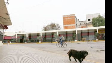 La terminal, ayer a las 8 de la mañana..