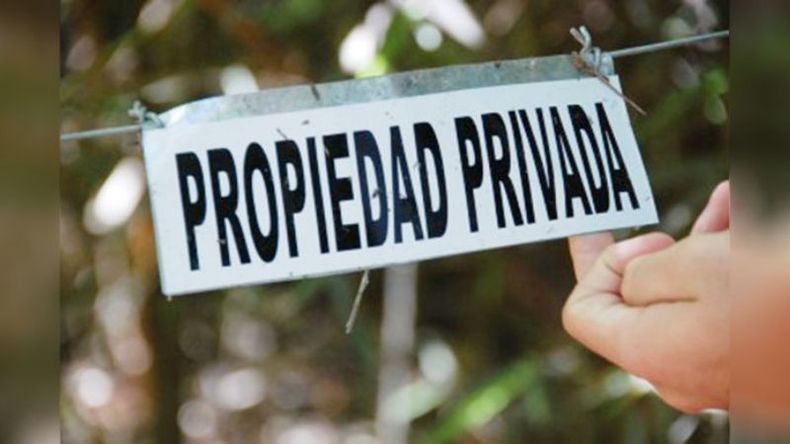 PROPIEDAD PRIVADA. Juntos por el Cambio busca endurecer las penas..