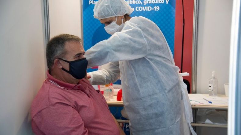 INMUNIZADOS. Se aplicaron más de 76 mil vacunas a unas 62 mil personas en Pilar..