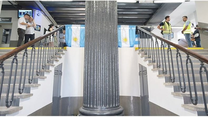 Costó y demoró más de lo que todos esperábamos, pero valió la pena cómo quedó ahora la estación Palermo del San Martín. Da gusto. Marisa..