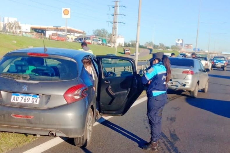El triple choque se produjo en el kilómetro 43 de la Panamericana.&nbsp;