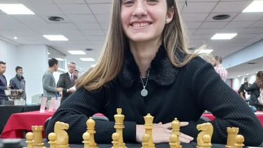 SONRISA. Belén Francisco se quedó con el subcampeonato Argentina, en San Luis. .