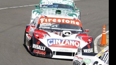 Rossi marcha 6º detrás de Angelini y delante de Canapino. Llegó 7º y clasificó..
