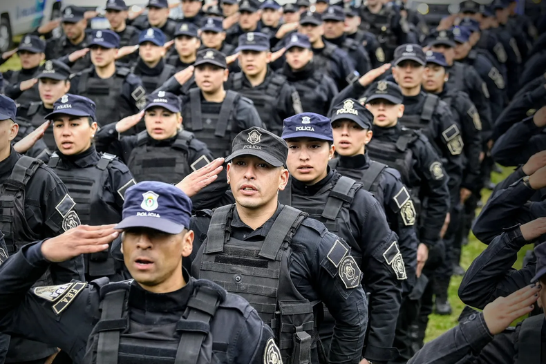 UNIFORMADOS. La Provincia busca declarar la emergencia en seguridad.