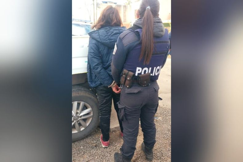 La agresora tiene 24 años y se le halló droga en su poder.&nbsp;