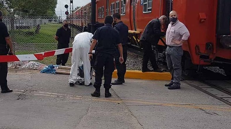 El accidente se produjo en la línea Belgrano Norte. Foto Archivo. .