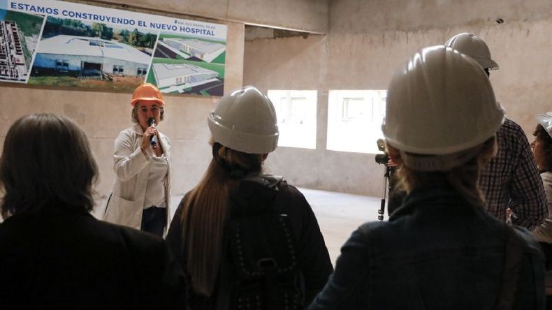 El Municipio promueve visitas a la construcción de la nueva maternidad..