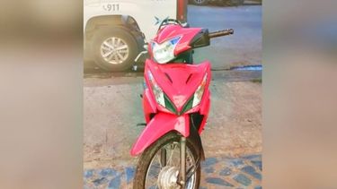 La moto había sido robada en marzo en Escobar.&nbsp;