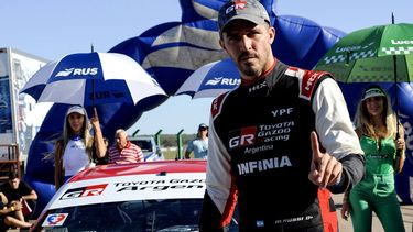 Matías Rossi con la pole por primera vez con el Toyota.