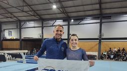 EQUIPO. Guillermo Echeveste y Julieta Lucas competirán el mes próximo en los Odesur con la Selección Argentina.