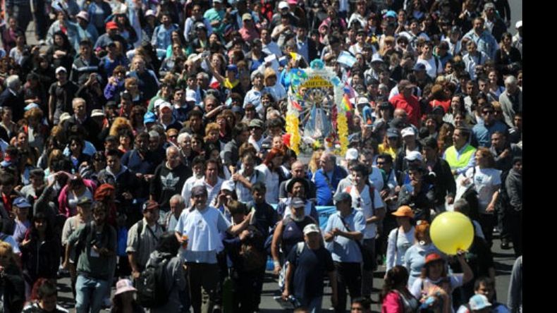 Los fieles estarán llegando a las 7 de hoy a la basílica de Luján..