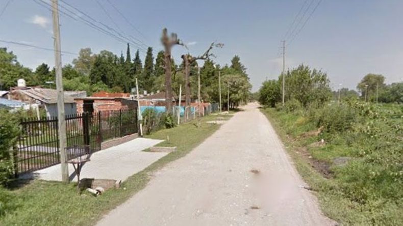 La calle Uruguay, una de las que serán reparadas por los vecinos..