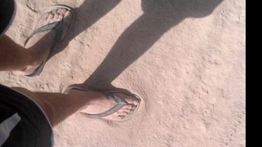 “No es el desierto de Atacama, es San Alejo”, señala el vecino en la imagen enviada..