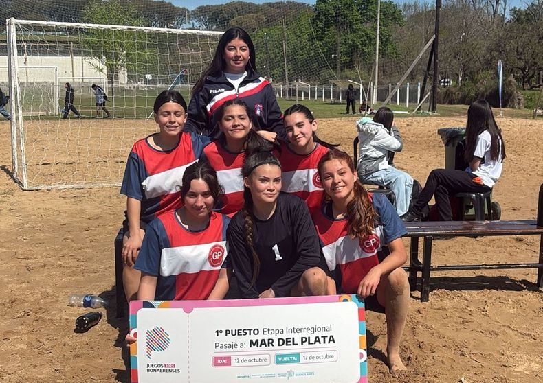 Fútbol playa femenino Sub 18.