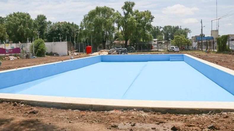 CELESTE. Ya pintada, la de Del Viso es la más avanzada..
