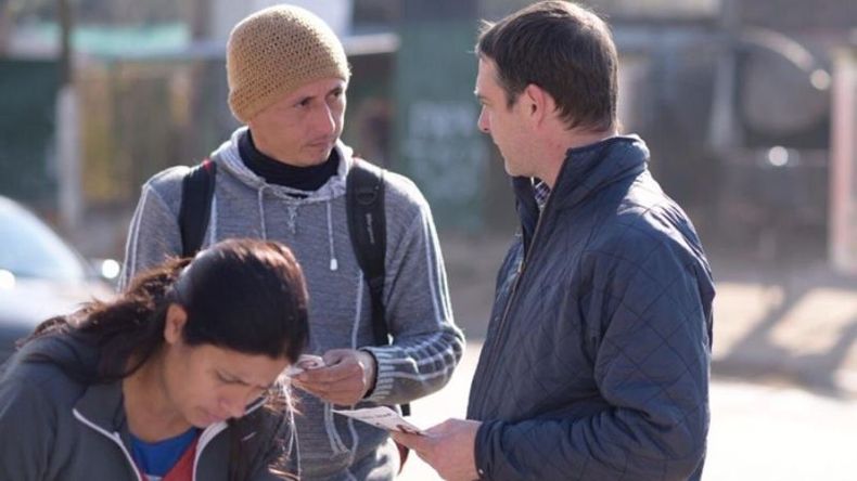 RECLAMO. Laurent volvió a pedir que se fiscalice a la empresa..
