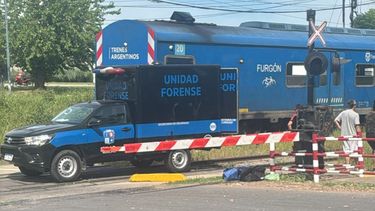 El fatal hecho tuvo lugar a la altura del paso a nivel de la calle H.G. Martin.&nbsp;