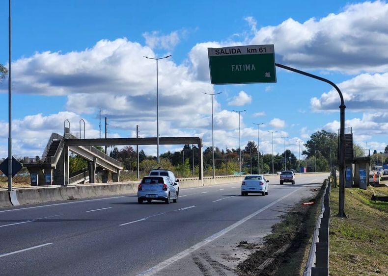 KILÓMETRO 61,500. La falta del puente ya ocasionó tres víctimas fatales.