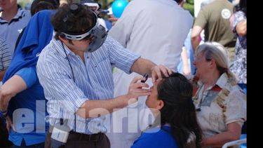 Más de 400 personas se sometieron a controles en la plaza..