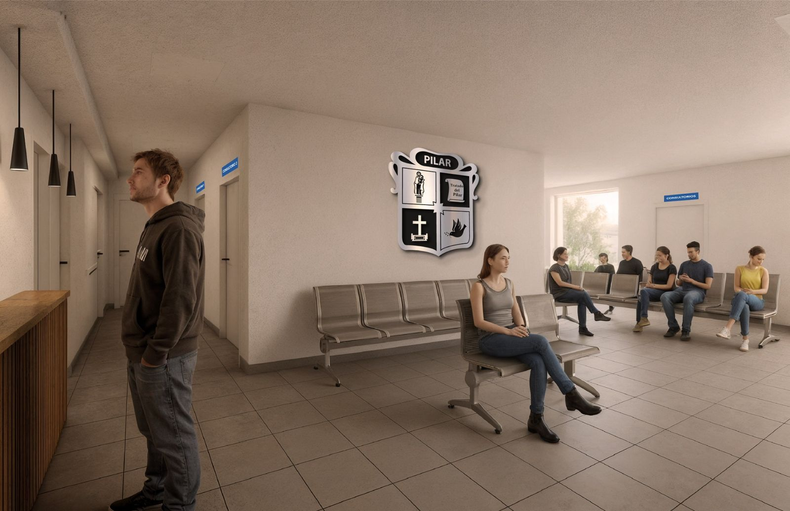 La obra incluye una nueva sala de espera para los pacientes.&nbsp;