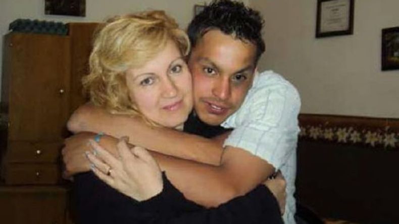 VÍCTIMAS. Miriam Lucero y su hijo, Saulo, fallecido en el 2013..