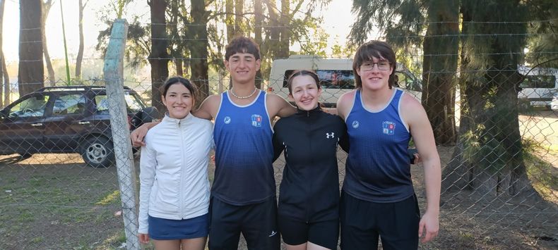 REPRESENTANTES. Un total de 13 atletas irán a Mar de Plata.