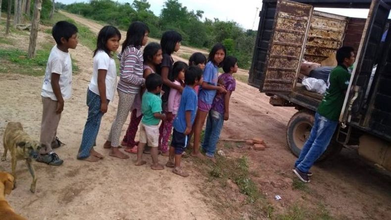 La ONG Enfermeros Solidarios de Pilar realizó varios viajes al Impenetrable.