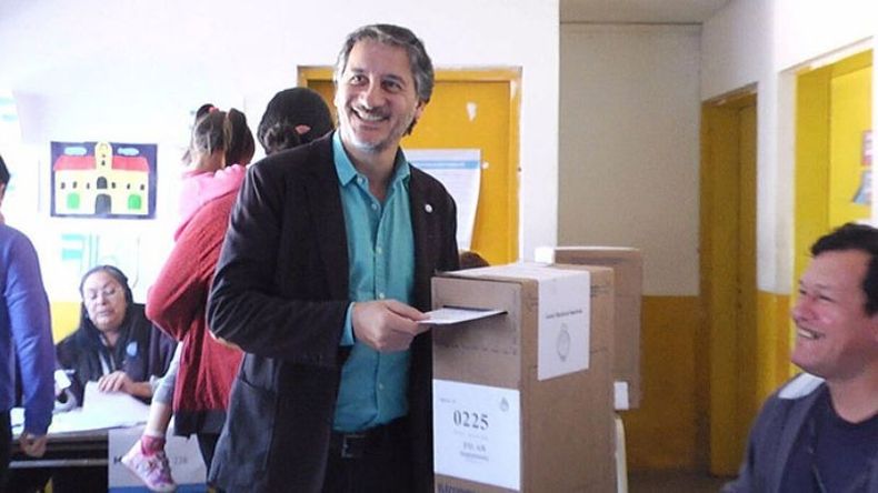 OTRA VEZ A LAS URNAS. Roldán dice que aún no sabe si será candidato..